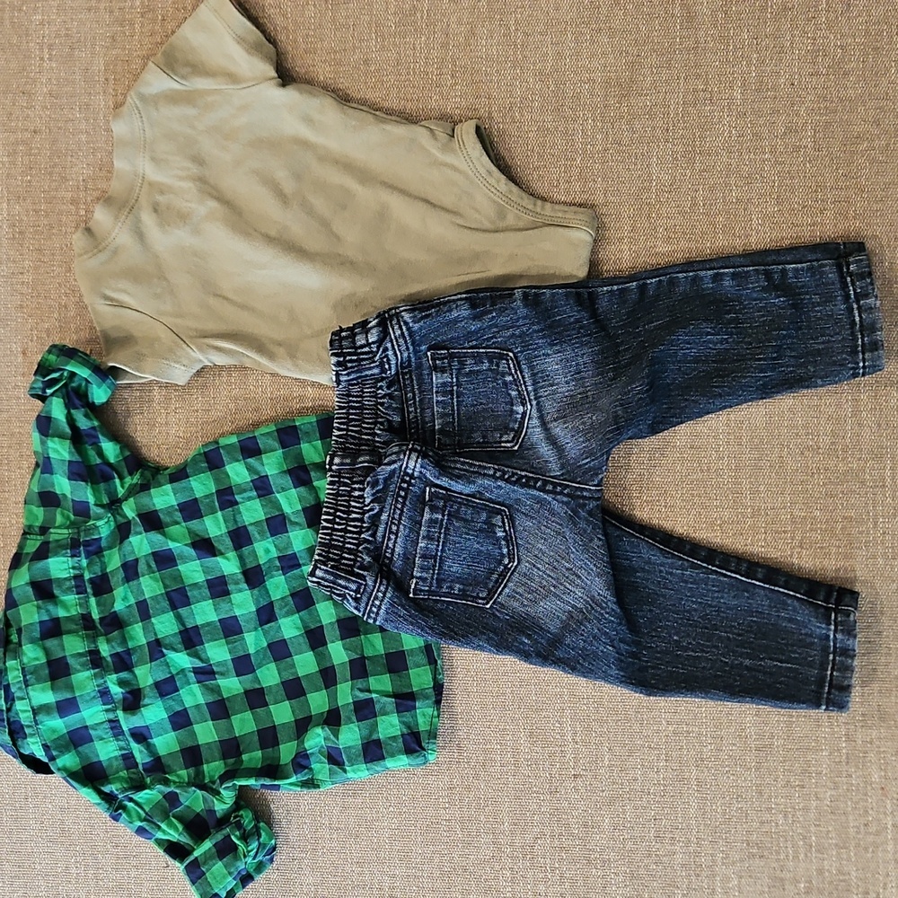 Baby Boy Bundle Spring/Summer Size 3 To 6 Months Carter's, Old Navy - Picture 6 of 6